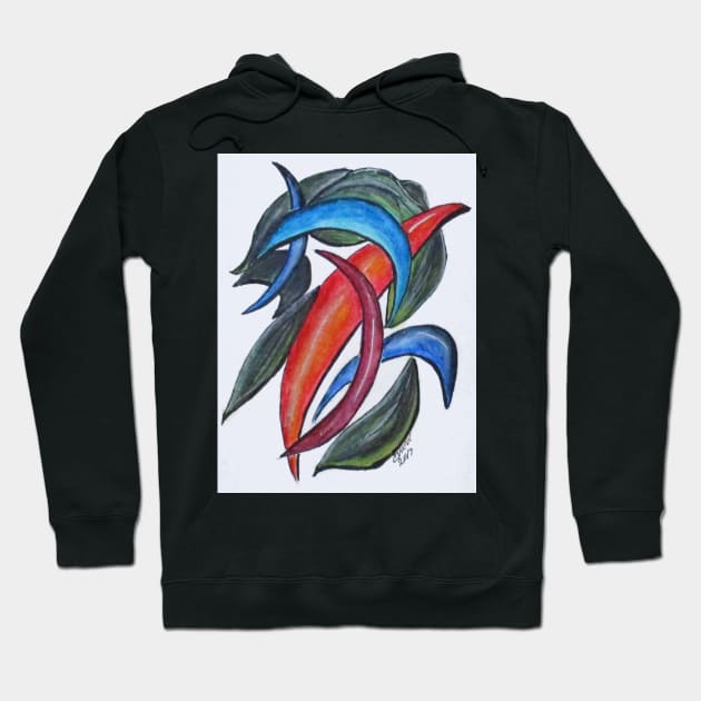 Art Doodle No. 10 Hoodie by cjkell